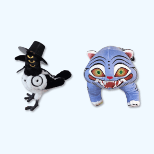 Demon Hunters Bird and Tiger Plush